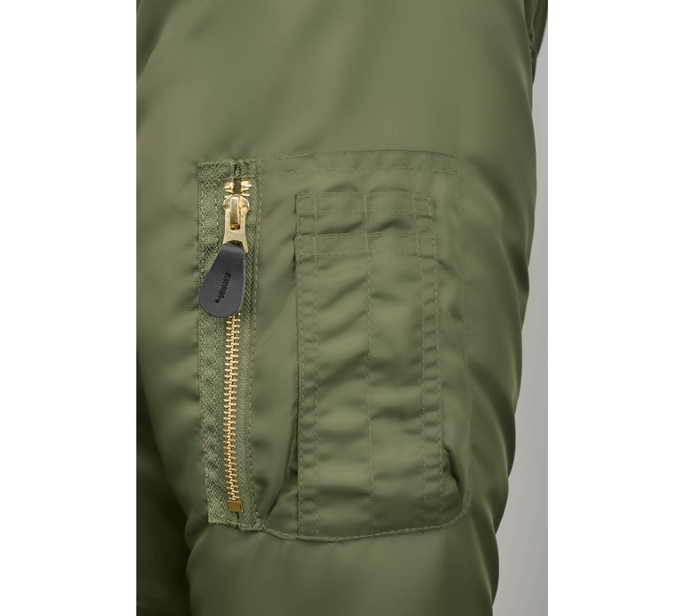 MA2 Fur Collar Jacket olive