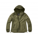 Women Summer Frontzip Windbreaker olive