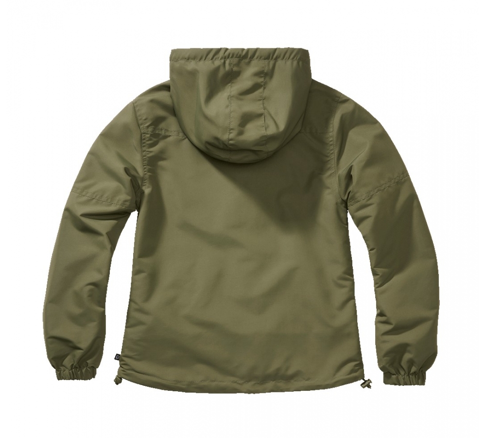 Women Summer Frontzip Windbreaker olive