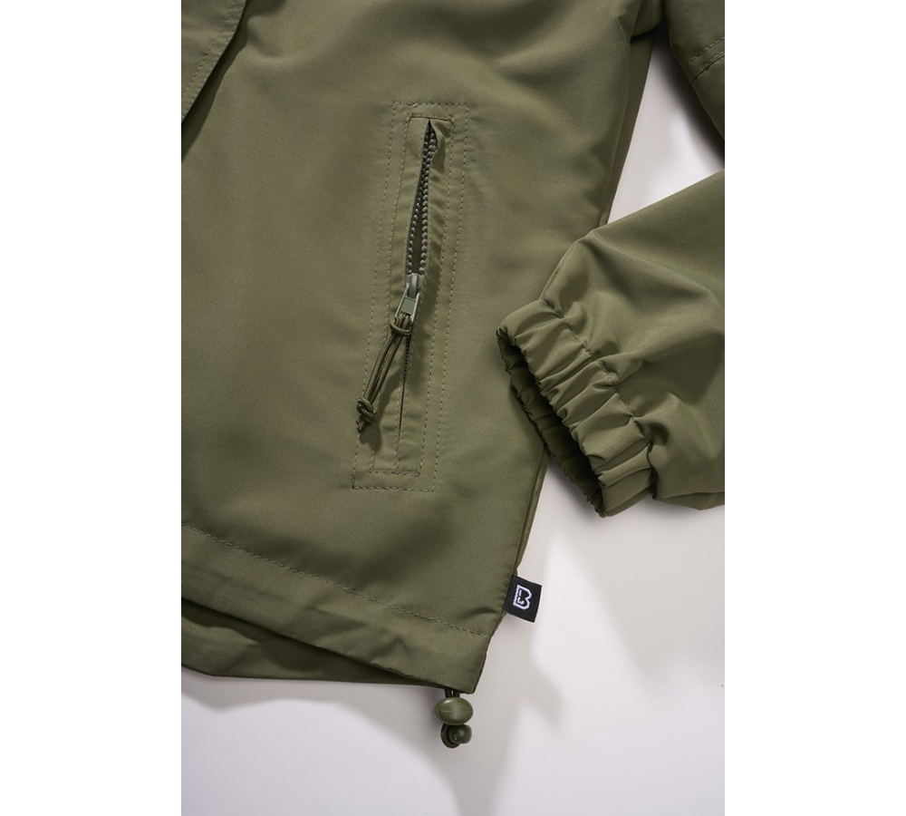 Women Summer Frontzip Windbreaker olive
