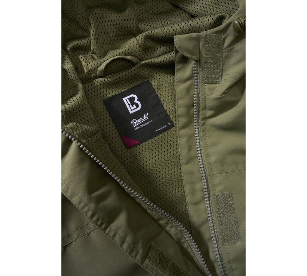 Women Summer Frontzip Windbreaker olive