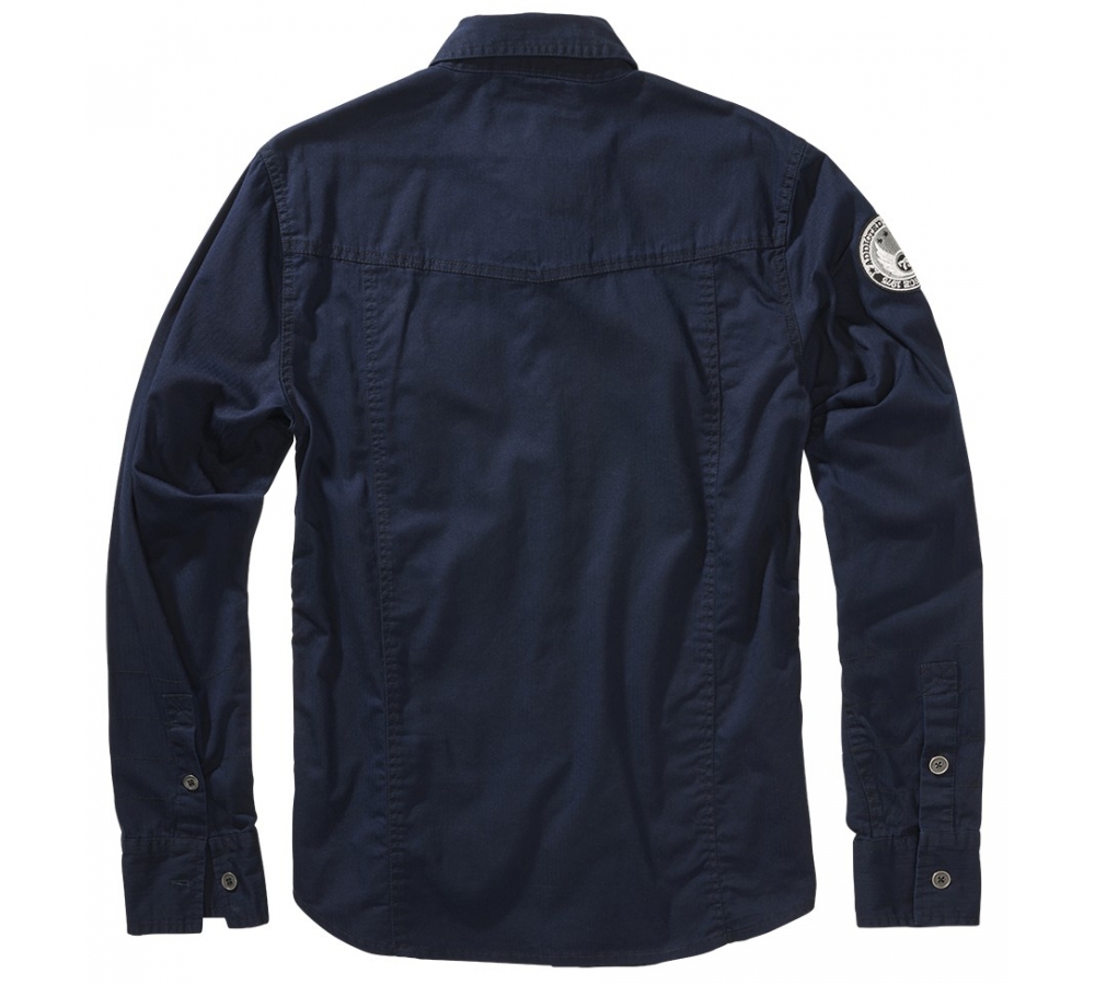 Luis Vintage Shirt Long Sleeve navy
