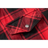 Check Shirt Sleeveless red/black