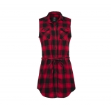 Women Gracey Longshirt Sleeveless red/black