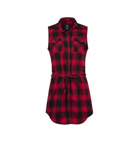 Women Gracey Longshirt Sleeveless red/black