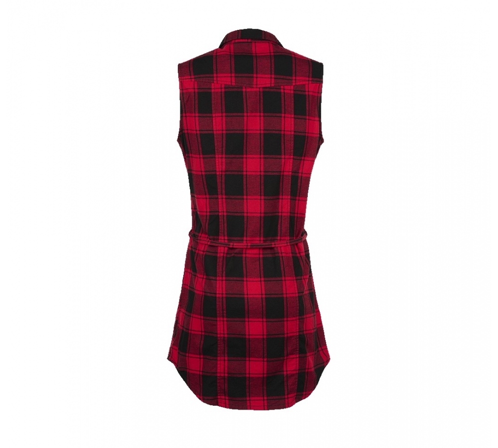 Women Gracey Longshirt Sleeveless red/black