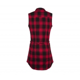 Women Gracey Longshirt Sleeveless red/black