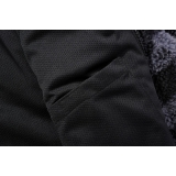 Veste Teddyfleece noir/gris