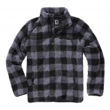 Teddyfleece Troyer black/grey