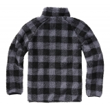 Teddyfleece Troyer black/grey