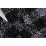 Teddyfleece Troyer black/grey