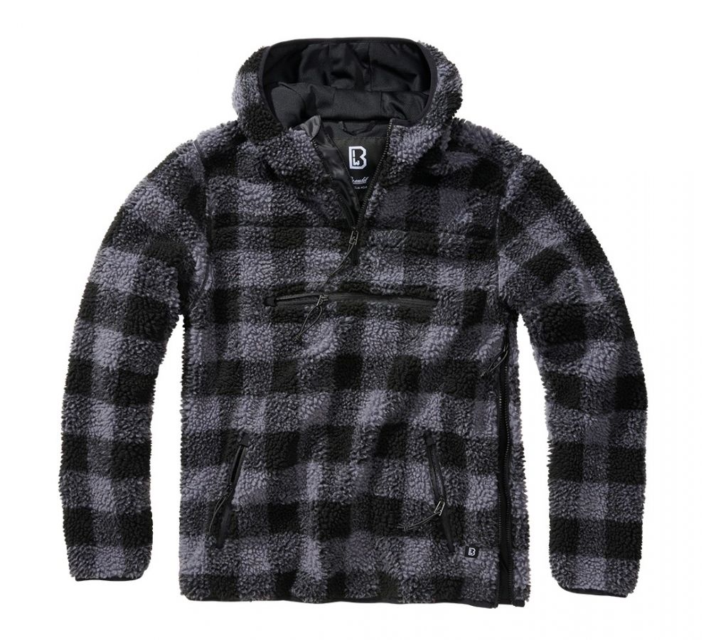 Polar Teddyfleece Worker czarny/szary