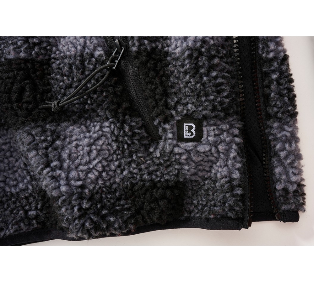 Polar Teddyfleece Worker czarny/szary