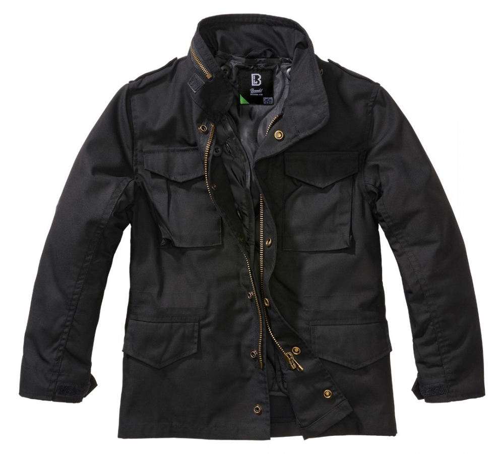 Brandit Kids M65 Standard Jacke, Schwarz