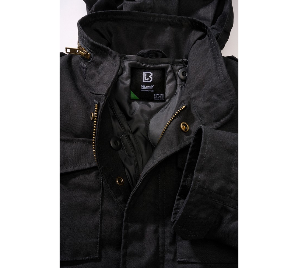 Brandit Kids M65 Standard Jacke, Schwarz