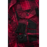 Kids Check Shirt Long Sleeve red/black
