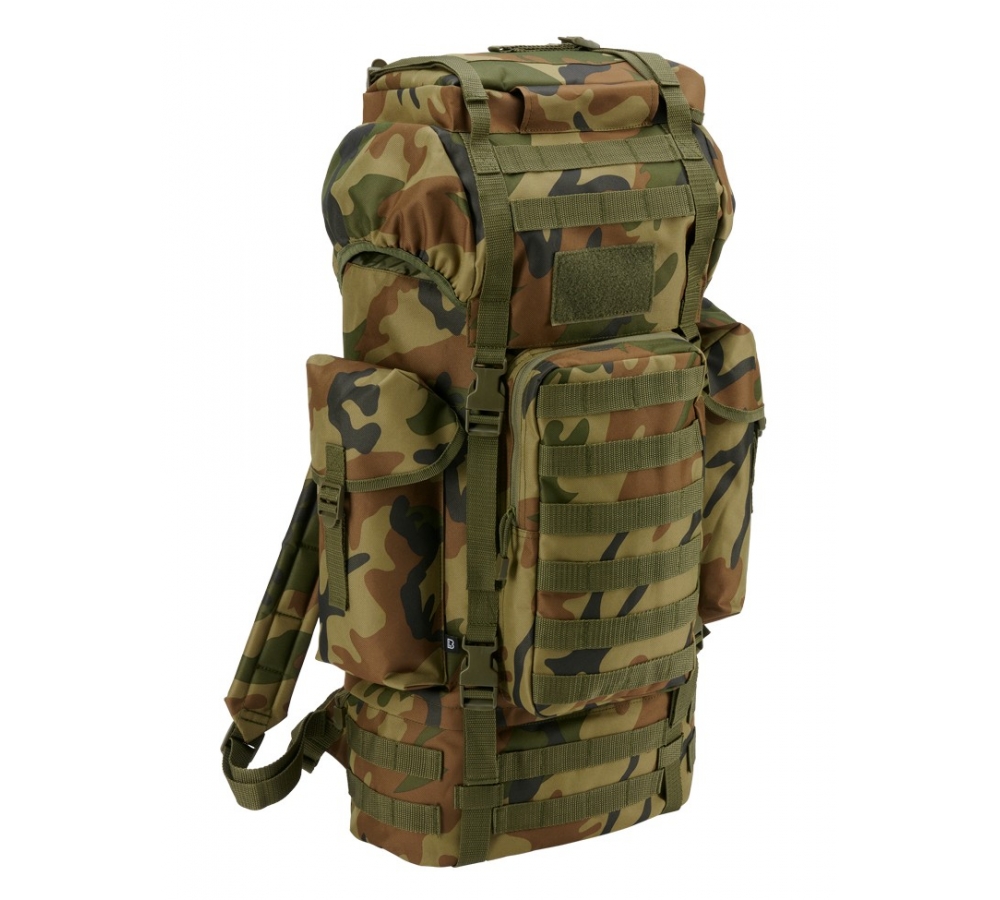 Brandit rucksack combat molle 65L woodland