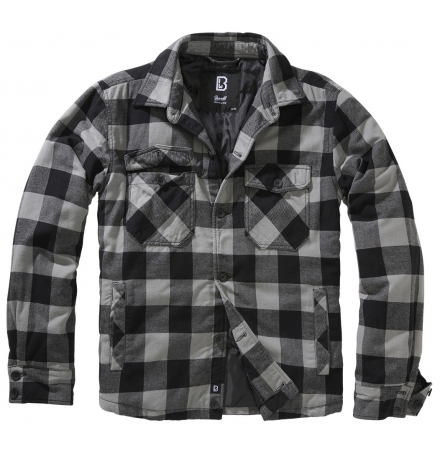 Lumber Jacket schwarz/anthrazit