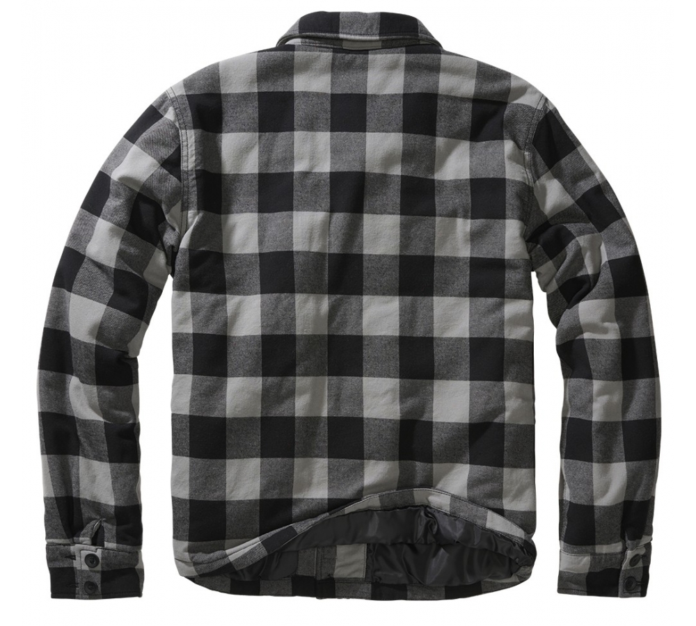 Lumber Jacket schwarz/anthrazit