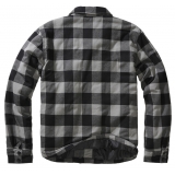 Lumber Jacket schwarz/anthrazit