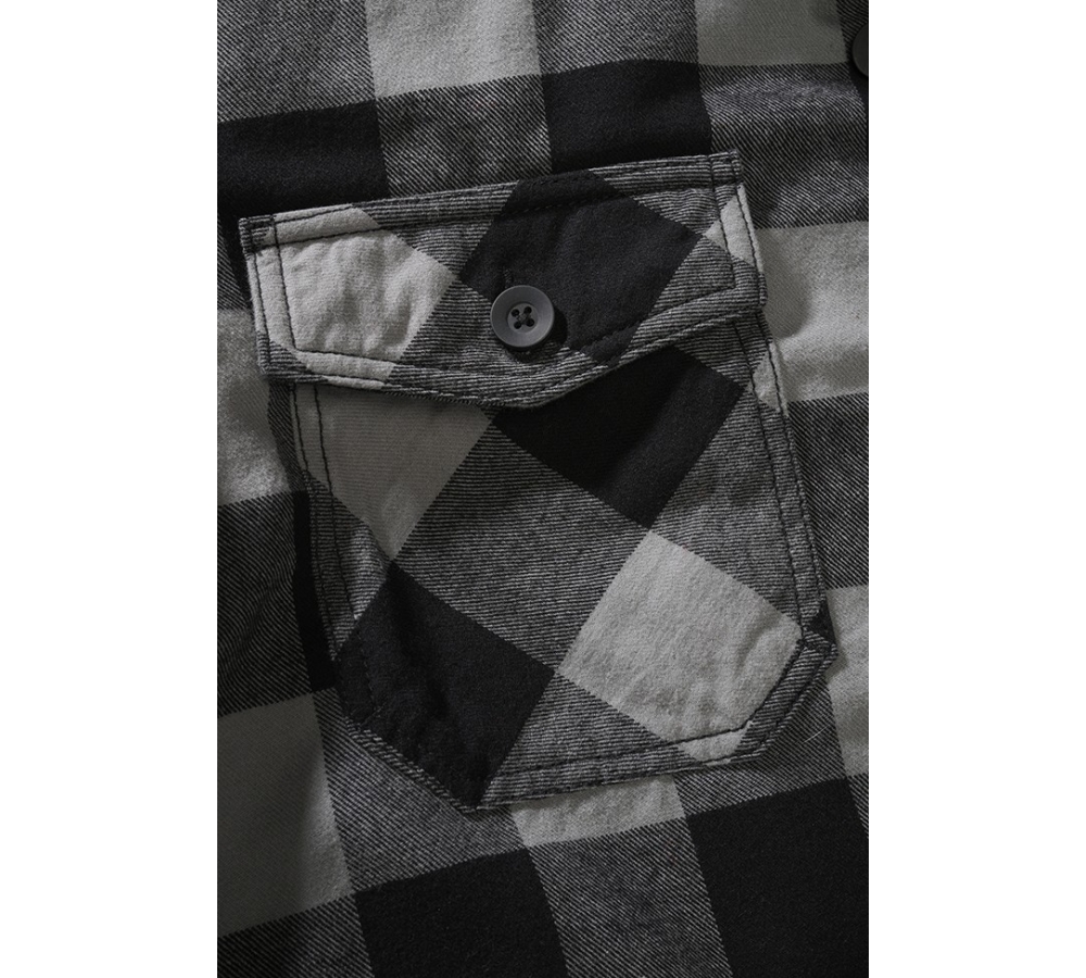 Lumber Jacket schwarz/anthrazit