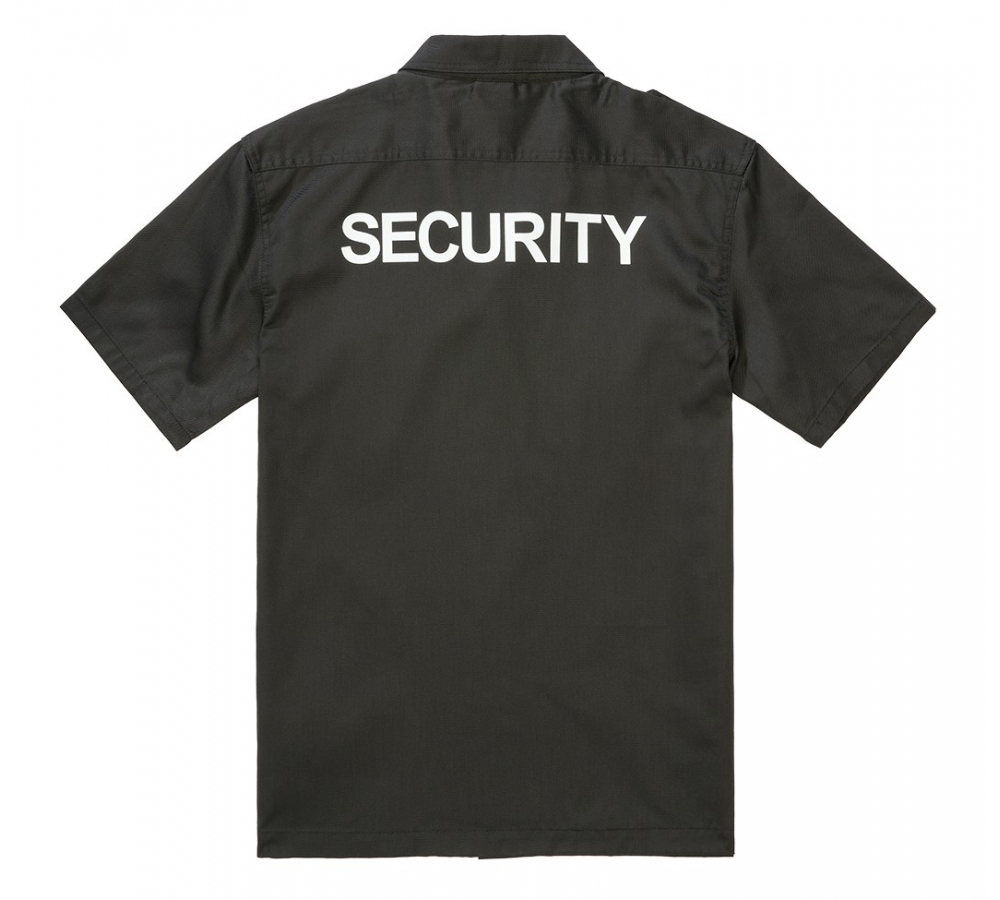Security US Shirt Short Sleeve black