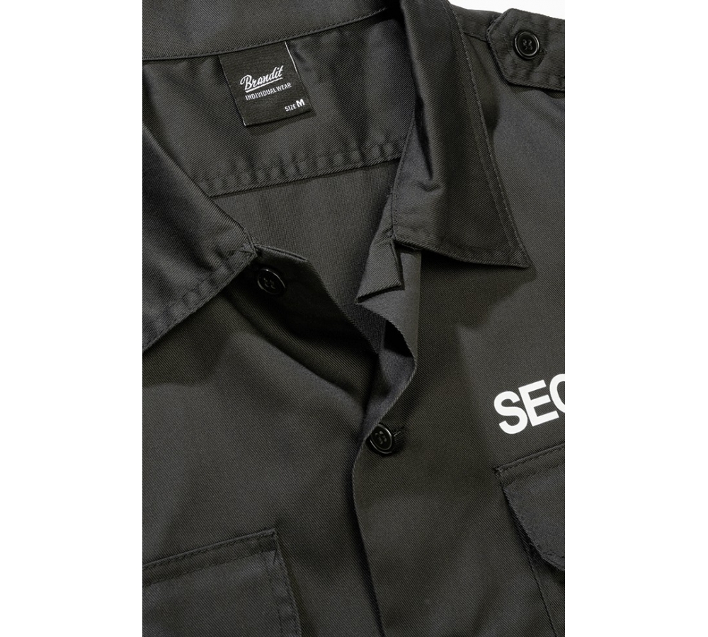 Security US Shirt Short Sleeve black