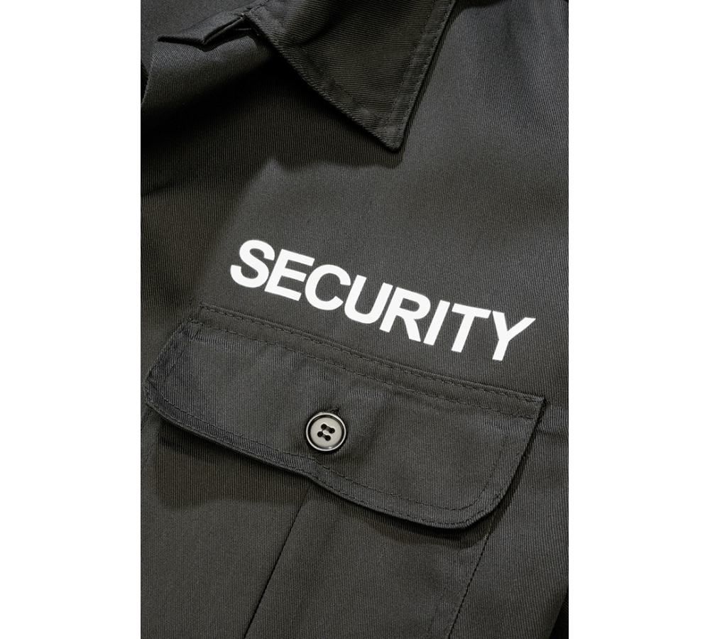 Security US Shirt Short Sleeve black