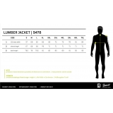Lumber Jacket schwarz/anthrazit