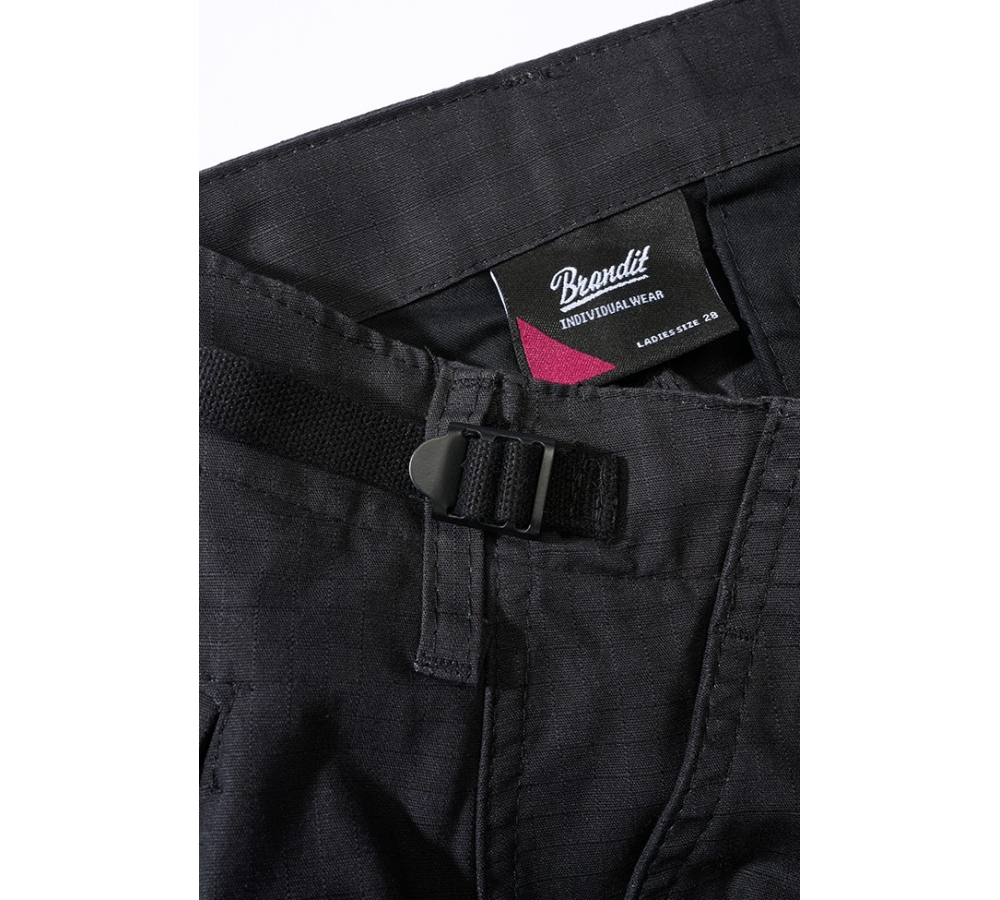 Damskie spodnie BDU Ripstop czarne