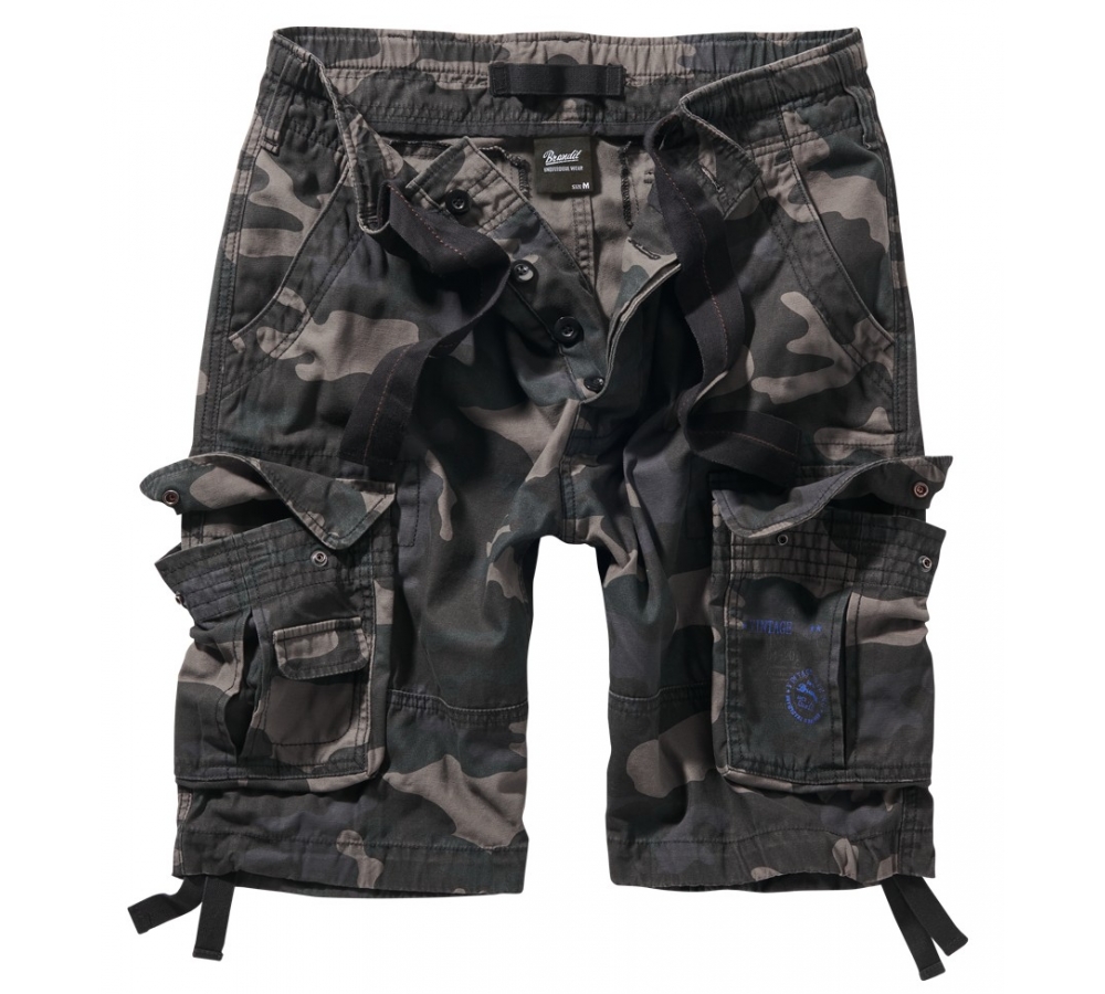 Short Vintage Pure camouflage foncé