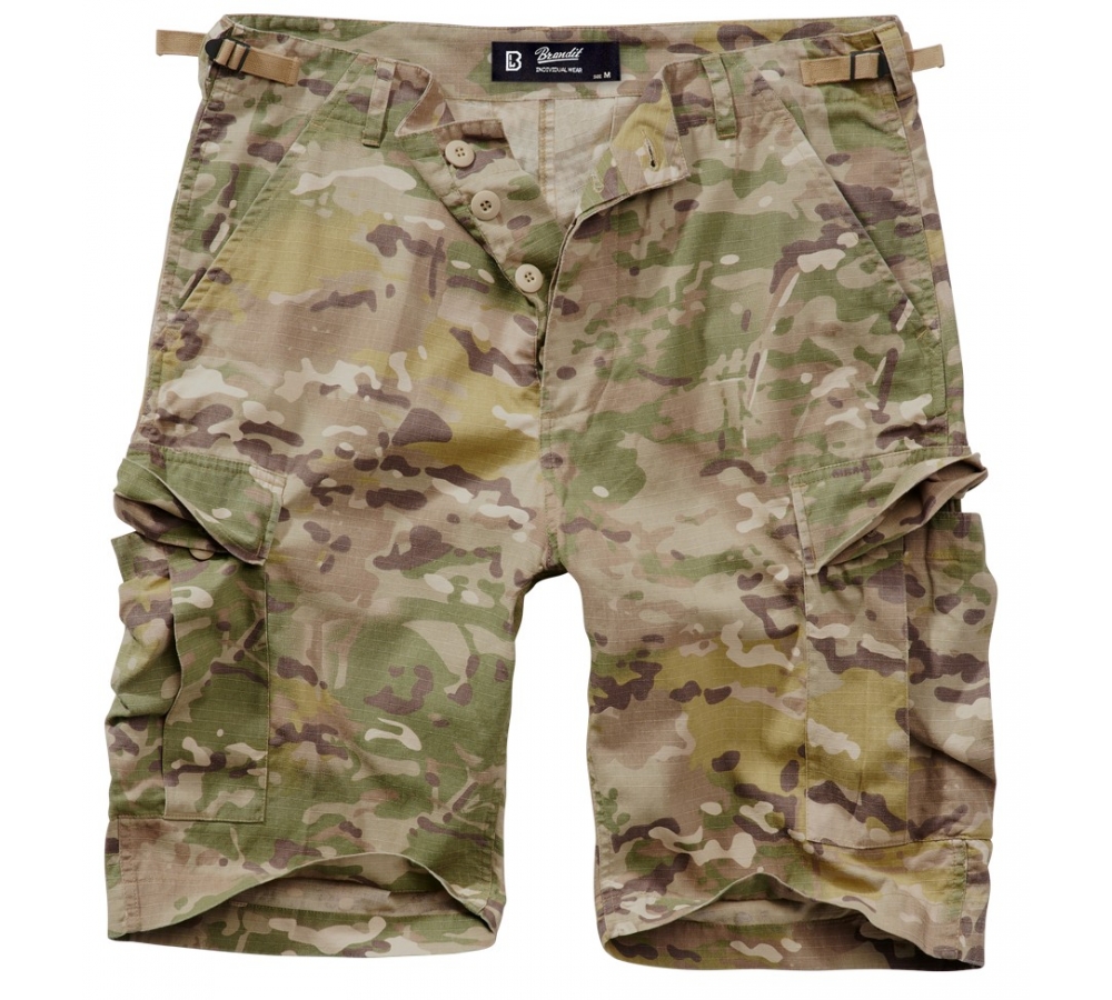 Short BDU Ripstop camouflage tactique