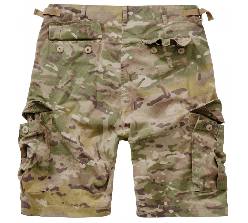 Short BDU Ripstop camouflage tactique