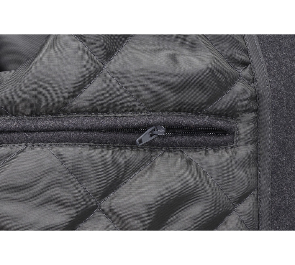 Chaqueta Pea Coat antracita