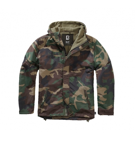 Frontzip Windbreaker woodland