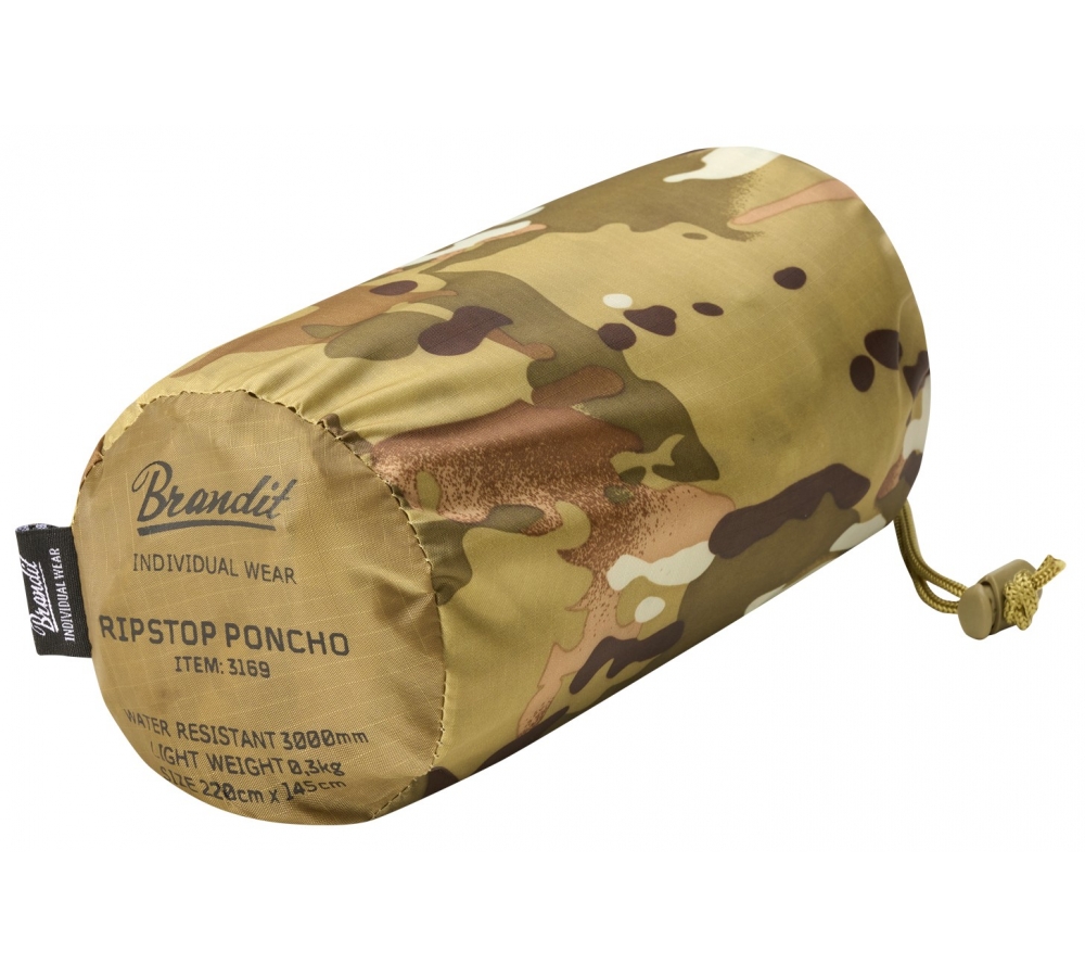 Ripstop Poncho tactical camo