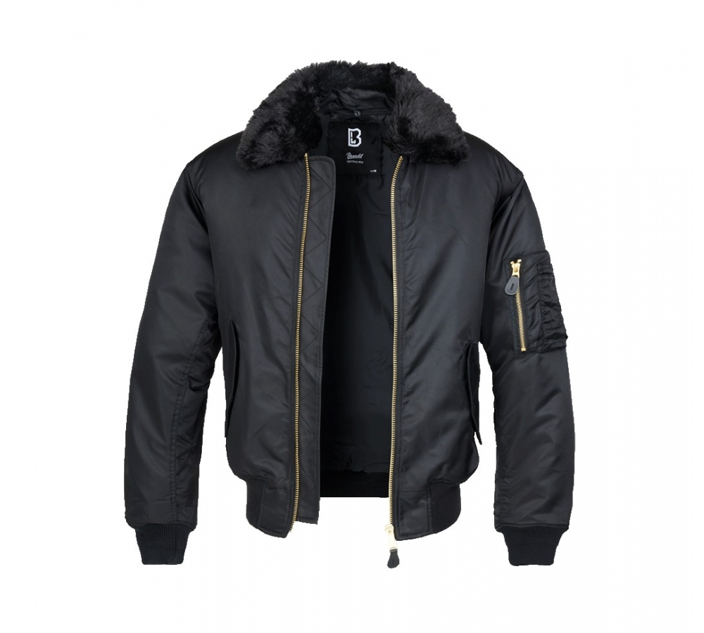 MA2 Fur Collar Jacket schwarz