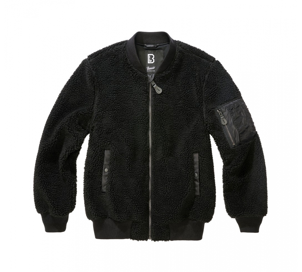MA1 Sherpa Jacket schwarz