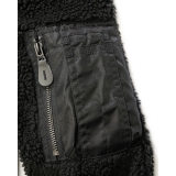 MA1 Sherpa Jacket schwarz