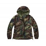 Women Summer Frontzip Windbreaker woodland