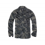 Slim Fit Shirt Long Sleeve darkcamo