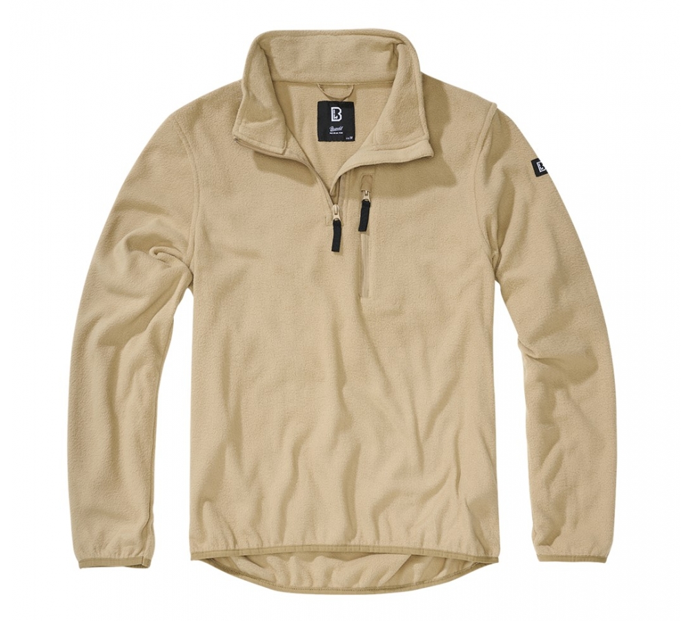 Fleece Troyer camel