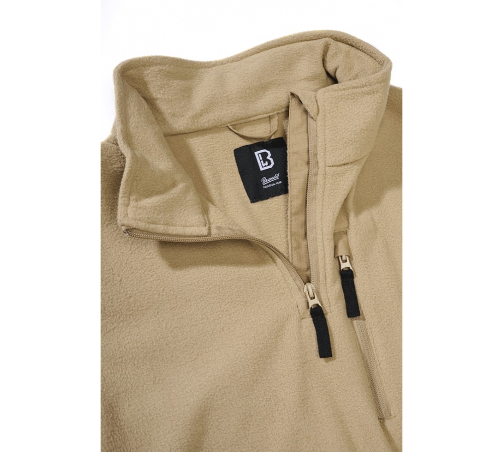 Fleece Troyer camel