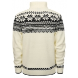 Norwegian Cardigan white