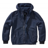 Kids Frontzip Windbreaker navy