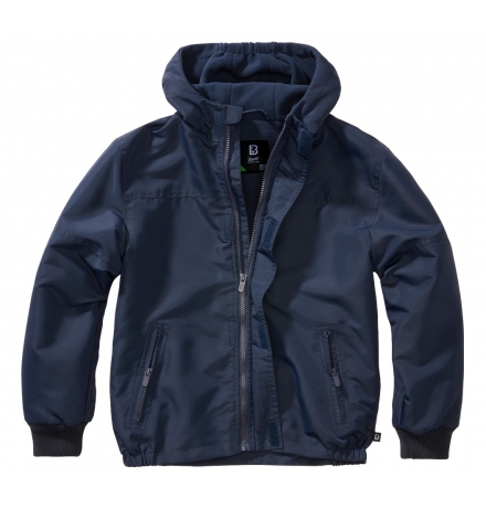 Kids Frontzip Windbreaker navy