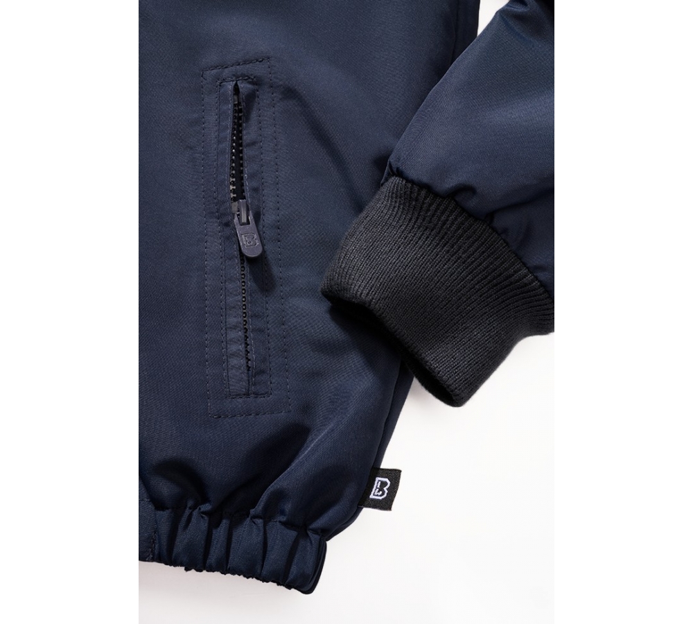 Kids Frontzip Windbreaker navy