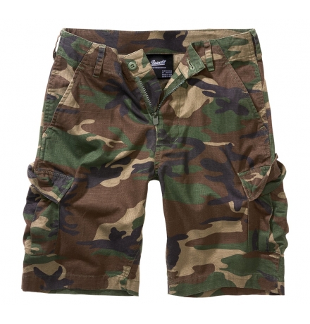 Short BDU Ripstop Enfant camouflage forêt