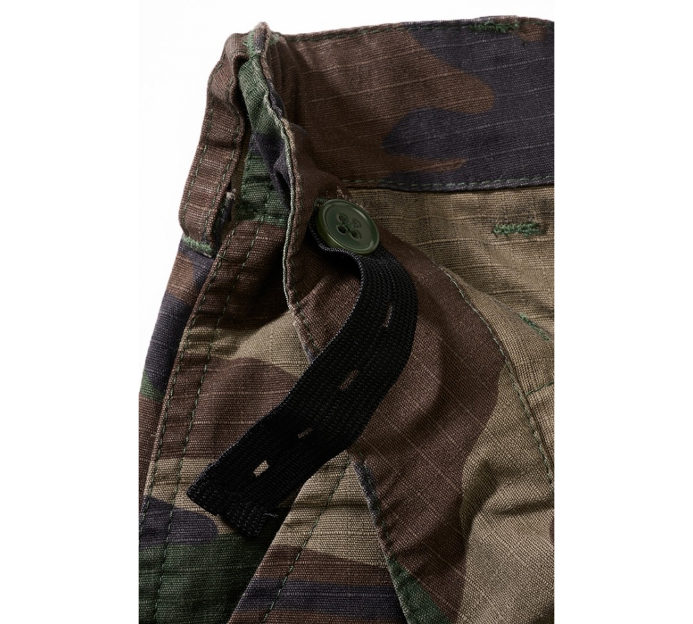 Short BDU Ripstop Enfant camouflage forêt