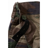 Short BDU Ripstop Enfant camouflage forêt